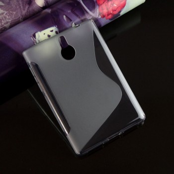 Силиконовый матовый S чехол для BlackBerry Passport Silver Edition Серый