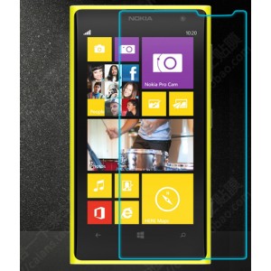 Ультратонкое износоустойчивое сколостойкое олеофобное защитное стекло-пленка для Nokia Lumia 1020