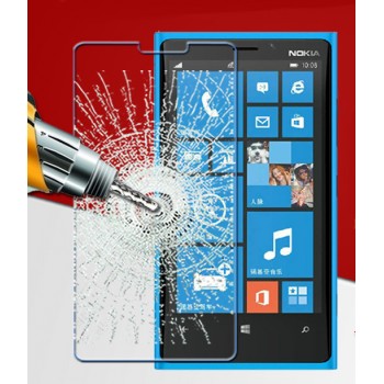 Ультратонкое износоустойчивое сколостойкое олеофобное защитное стекло-пленка для Nokia Lumia 920