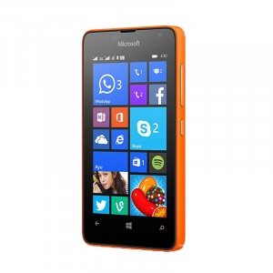 Ультратонкое износоустойчивое сколостойкое олеофобное защитное стекло-пленка для Microsoft Lumia 430 Dual SIM