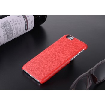 Кожаный чехол накладка Back Cover для Iphone 6 Plus/6s Plus Красный