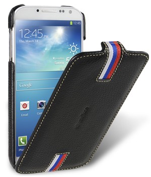 Кожаный чехол вертикальная книжка Tricolor для Samsung Galaxy S4