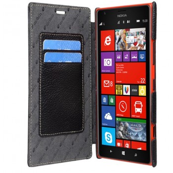 Кожаный чехол горизонтальная книжка с отделением для карт для Nokia Lumia 1520