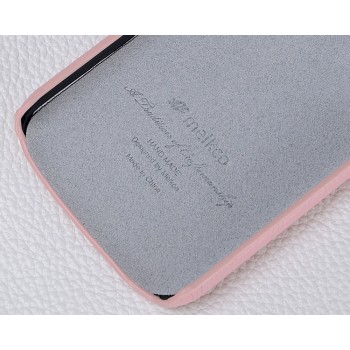 Кожаный чехол накладка Back Cover для Samsung Galaxy Core Розовый