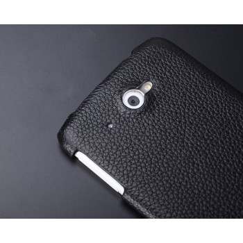 Кожаный чехол накладка Back Cover для Lenovo S920 Черный