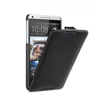 Кожаный чехол вертикальная книжка с защёлкой для HTC Desire 816
