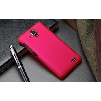 Пластиковый матовый непрозрачный чехол для Lenovo A536 Ideaphone Пурпурный