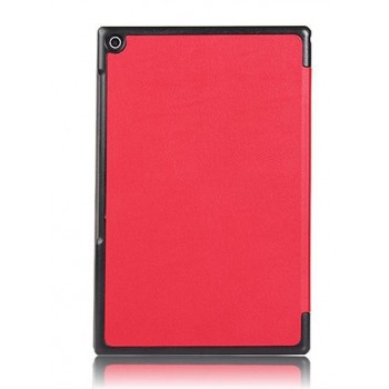 Сегментарный чехол с черной окантовкой для планшета Sony Xperia Z2 Tablet Красный