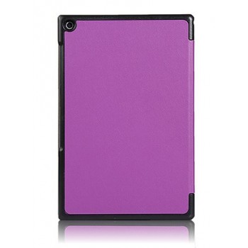 Сегментарный чехол с черной окантовкой для планшета Sony Xperia Z2 Tablet Фиолетовый