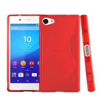 Силиконовый S чехол для Sony Xperia Z5 Compact Красный