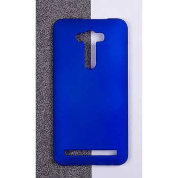 Пластиковый матовый непрозрачный чехол для ASUS Zenfone 2 Laser 5.5 ZE550KL Синий