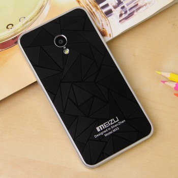 Дизайнерский узорный чехол для Meizu MX3 Черный