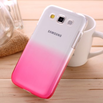 Пластиковый градиентный полупрозрачный чехол для Samsung Galaxy Win Пурпурный