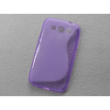 Силиконовый S чехол для Samsung Galaxy Win Фиолетовый
