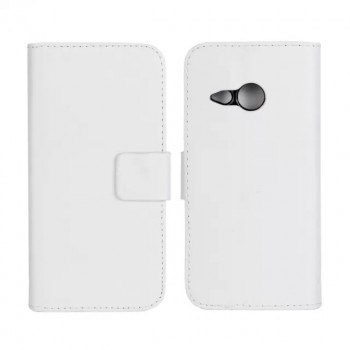 Чехол портмоне подставка с защелкой для HTC One mini 2 Белый