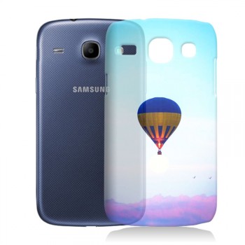 Пластиковый матовый дизайнерский чехол с УФ-принтом для Samsung Galaxy Core