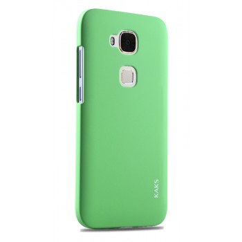 Пластиковый матовый непрозрачный чехол для Huawei G8 Зеленый