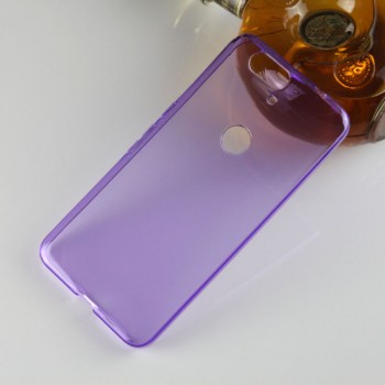 Силиконовый матовый полупрозрачный чехол для Google Huawei Nexus 6P Фиолетовый