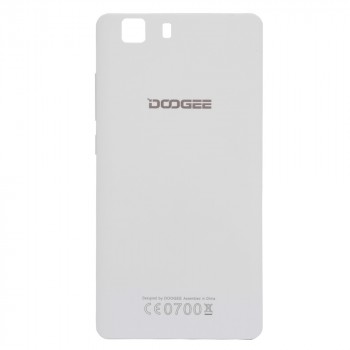 Оригинальная встраиваемая пластиковая задняя крышка для Doogee X5 Белый