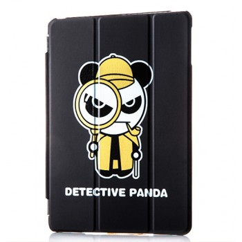 Принтованный чехол флип подставка сегментарный серия Panda для Ipad Mini 4