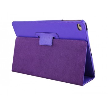 Чехол подставка с рамочной защитой и резинкой держателем для стилуса для Ipad Mini 4 Фиолетовый