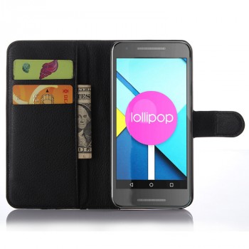 Чехол портмоне подставка с защелкой для Google LG Nexus 5X Черный