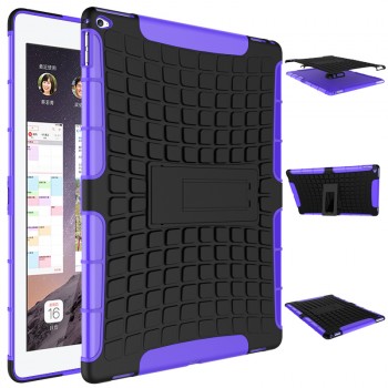 Силиконовый чехол экстрим защита для Ipad Pro Фиолетовый