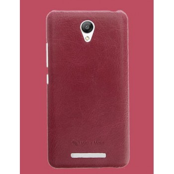 Кожаный чехол накладка для Xiaomi RedMi Note 2 Розовый