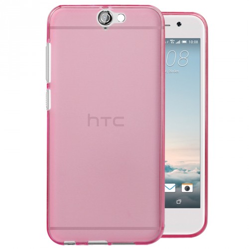 Силиконовый матовый полупрозрачный чехол для HTC One A9