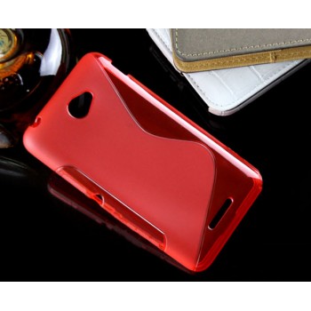 Силиконовый S чехол для Sony Xperia E4 Красный