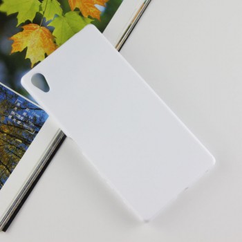 Силиконовый матовый чехол для Sony Xperia Z5 Premium Белый