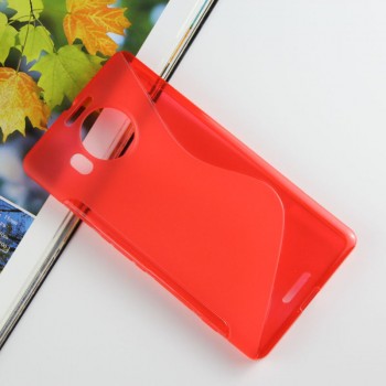 Силиконовый S чехол для Microsoft Lumia 950 XL Красный