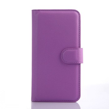 Чехол портмоне подставка с защелкой для ASUS Zenfone C Фиолетовый