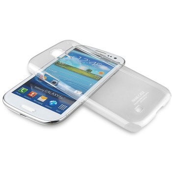 Пластиковый транспарентный чехол для Samsung Galaxy S4
