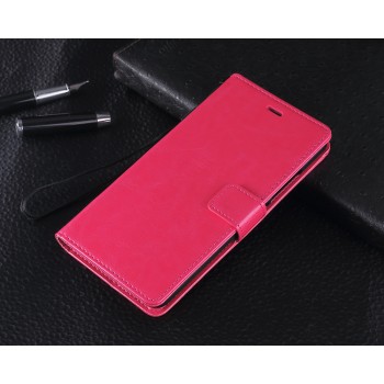 Чехол портмоне подставка с защелкой для Xiaomi RedMi Note 2 Пурпурный