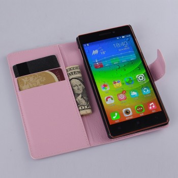 Чехол портмоне подставка с защелкой для Lenovo Vibe X2 Розовый