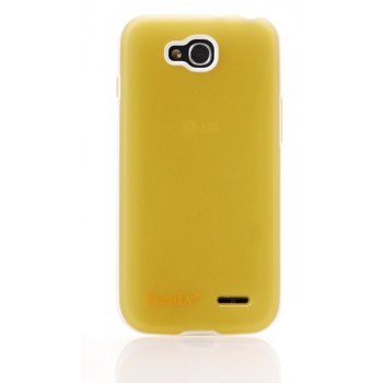 Силиконовый матовый чехол для LG L90 Желтый