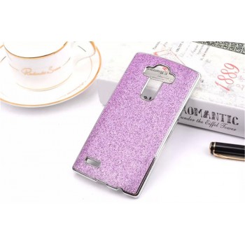 Дизайнерский поликарбонатный чехол текстура Золото для LG G4 S Фиолетовый