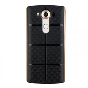 Встраиваемая поликарбонатная крышка с встроенным NFC и функцией беспроводной зарядки для LG V10 Черный