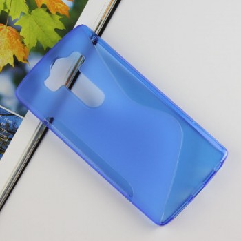 Силиконовый S чехол для LG V10 Голубой