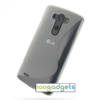 Силиконовый S чехол для LG G3 S Серый