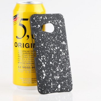 Пластиковый матовый дизайнерский чехол с голографическим принтом Звезды для HTC One ME Белый