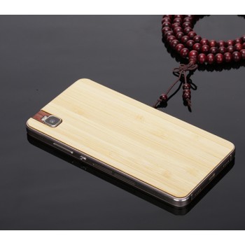 Клеевая натуральная деревянная накладка для Huawei ShotX