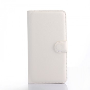 Чехол портмоне подставка на магнитной защелке для Samsung Galaxy J7 Белый