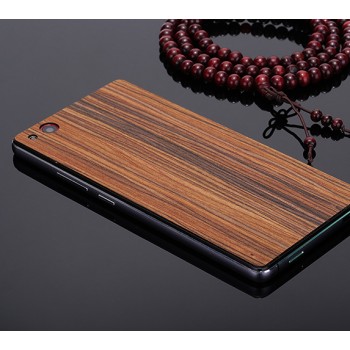 Клеевая ультратонкая 0.8 мм натуральная деревянная накладка для ZTE Nubia Z9 Mini