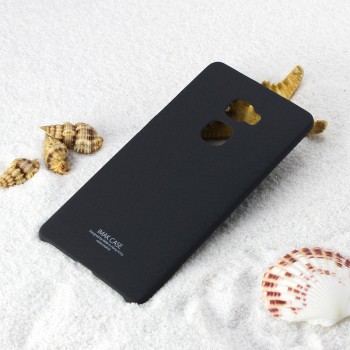 Пластиковый матовый непрозрачный чехол с повышенной шероховатостью для Huawei Mate S Черный