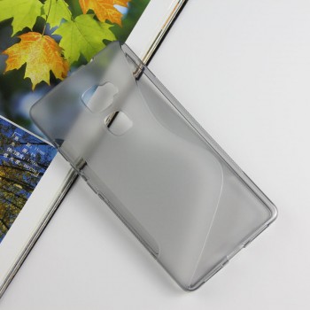 Силиконовый матовый чехол с нескользящей текстурой S для Huawei Mate S Серый