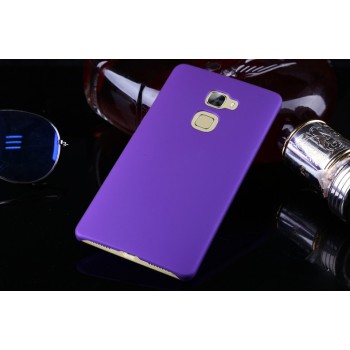 Пластиковый матовый непрозрачный чехол для Huawei Mate S Фиолетовый