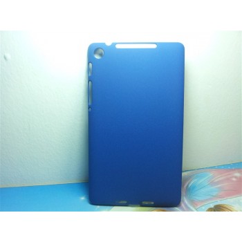 Пластиковый матовый чехол для Asus Nexus 7 Синий