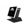 Двухкомпонентный противоударный премиум чехол накладка силикон/поликарбонат совместимый со Smart Keyboard для Ipad Pro, цвет Серый